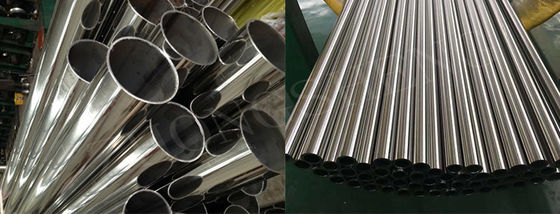 Astm A312 30 дюймов 202 316 304l 321 430 Круглая квадратная труба из нержавеющей стали Поверхность BA/2B/NO.1/NO.3/NO.4/8K/HL/2D/1D