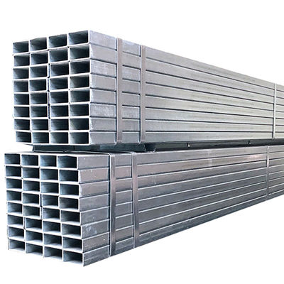API Certified Hollow Square Tube 2,5 дюймовые оцинкованные стальные трубы для горячих квадратных труб и сварных труб