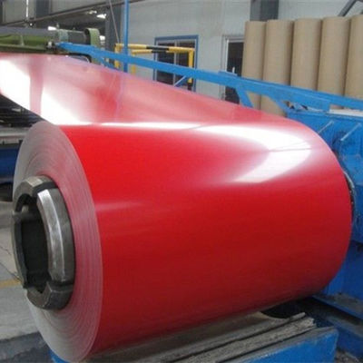 RAL 5007 RAL3001 RAL3002 Цветопокрытые роллы PPGI PPGL для строительства Предварительно окрашенные оцинкованные стальные изделия Полная твердость