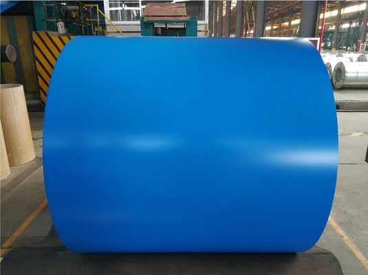 RAL 5007 RAL3001 RAL3002 Цветопокрытые роллы PPGI PPGL для строительства Предварительно окрашенные оцинкованные стальные изделия Полная твердость