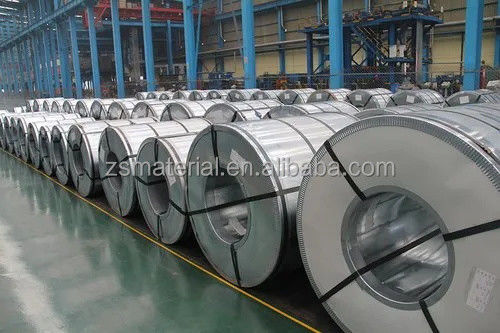 Полное твердое покрытие Z121-Z180 26 габарит 24 габарит SGCC DX51D Q195 Зацинкованные стальные катушки для промышленных применений