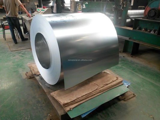 Полное твердое покрытие Z121-Z180 26 габарит 24 габарит SGCC DX51D Q195 Зацинкованные стальные катушки для промышленных применений
