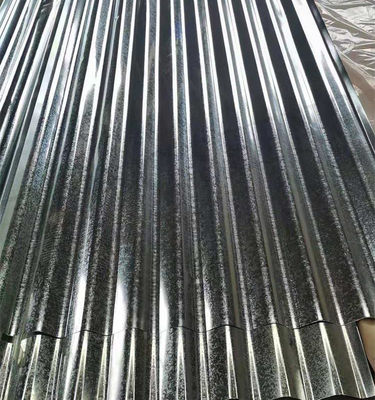 Цинк 40g 4*8ft класс DX51D Строительство оцинкованная крыша гофрированная плита для строительных проектов