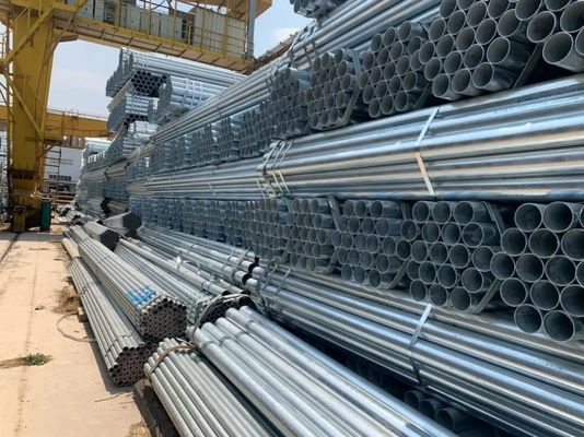 Услуга сварки труб API Производство 3,5 мм 2,5 мм толщины круглые оцинкованные трубы для зданий