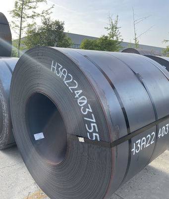 Q235b Q345b Q355b Astm A36 Углеродистая сталь горячо прокатаная стальная оболочка HRC катушка Скин-Пасс Да и взрыв поверхностного песка