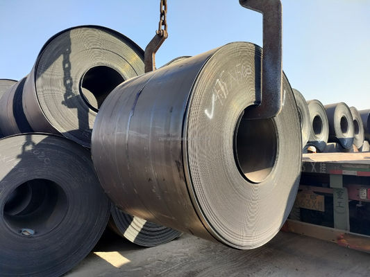GS Certified A36 ASTM A283 SAE 1006 Медленная сталь Углеродный 1,2*1250 мм HRC горячекатаная стальная катушка со стандартами и сертификатом GS