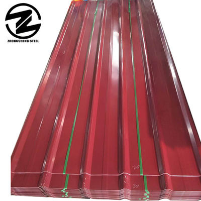 DX Зелёная металлическая крыша PPGI RAL 5012 9016 Голубая крыша из голубой стали для крыши SGCC GB Standard