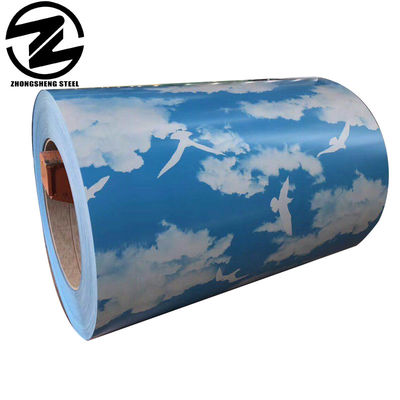 GI Steel Coil / PPGI / Color Coated Galvanized Steel Coil с сертификатом ROHS и шириной 100-1250 мм в требуемой ширине