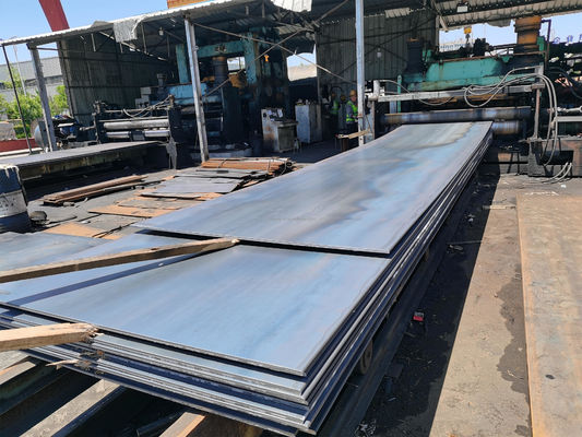 Черная поверхность горячо проката MS Steel SS400 Q235B Q355 A36 Q275 Железная плита Углеродистые стали для изготовления труб Толерантность ±1%
