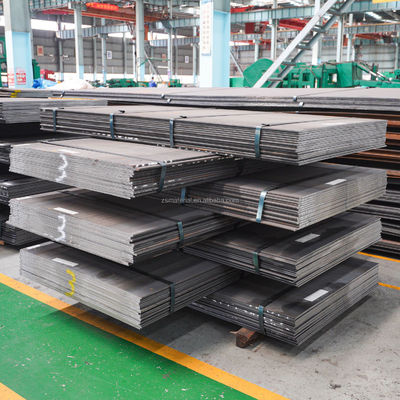 Черная поверхность горячо проката MS Steel SS400 Q235B Q355 A36 Q275 Железная плита Углеродистые стали для изготовления труб Толерантность ±1%