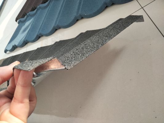 Каменная покрытая стальной крышей плитка римская плитка с покрытием цинком 20-275 г/м2 и сертификацией PVOC