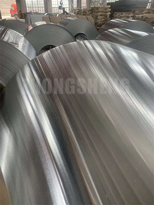 Q195/Q235/Q235b Стальная катушка для 1100 6 дюймов 0,7 мм 0,8 мм 1,0 мм Толщина Алюминиевая канавка и прочный материал