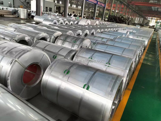 JIS Standard Big Spangle Galvanized Steel Coil Z275 с толщиной 0,35 мм и весом катушки 3-8 тонн