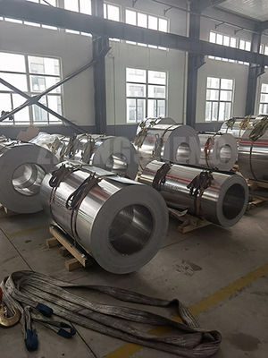 Q195/Q235/Q235b 3003 отражающая алюминиевая катушка толщина 0,12 мм 0,14 мм с оцинкованной поверхностью