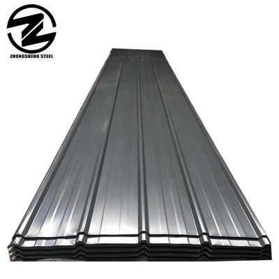 20 Gauge 18 Gauge Толщина 750 Ширина гофрированный стальной кровельный лист со средней твердостью и нанесением покрытия 8-30/5-30um