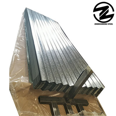 0.6mm 0.8mm 1.2mm Z80g Z100g Gi Цинковые покрытые стальные листы Строительная промышленность Оцинкованная стальная гофрированная крыша
