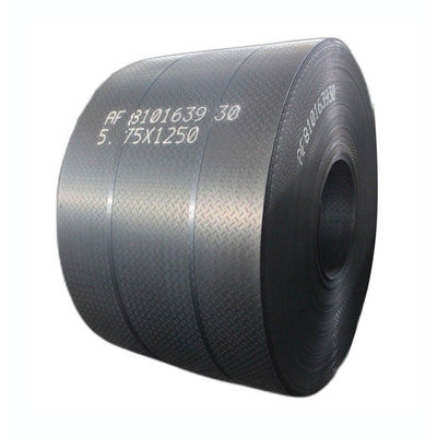 Горяче прокатаная ASTM a36 ss400 q235 2,5 мм 3,5 мм мягкая стальная чекерная плита для обслуживания покрытия