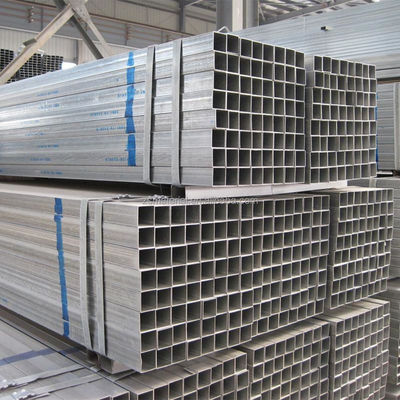 ERW Steel Square Tubing Standard Sizes Zinc Coated Galvanized Steel Pipe 4&quot; Long Tube for Non-Alloy at FOB CIF EXW CFR Продукция из нелегированной стали