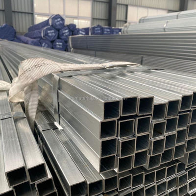 ERW Steel Square Tubing Standard Sizes Zinc Coated Galvanized Steel Pipe 4&quot; Long Tube for Non-Alloy at FOB CIF EXW CFR Продукция из нелегированной стали