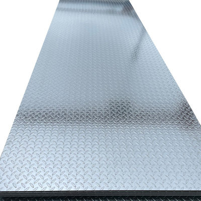 ASTM 600MM 800MM Ширина А36-классная пластина чекированная оцинкованная стальная пластина для пластин судов