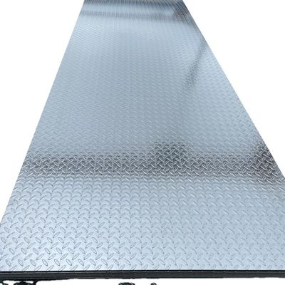 2000-12000 мм Длина JIS Standard Q235 A36 Q345 Мягкая горячо прокатая углеродистая сталь чекированная напольная плита с бриллиантовым узором Ms
