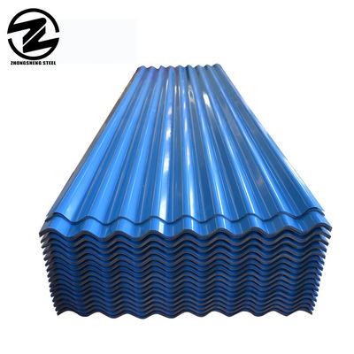 8-30/5-30um Первичное покрытие IBR 686 600x0.5mm Цинковый покрытый кровельный лист для службы обработки изгиба