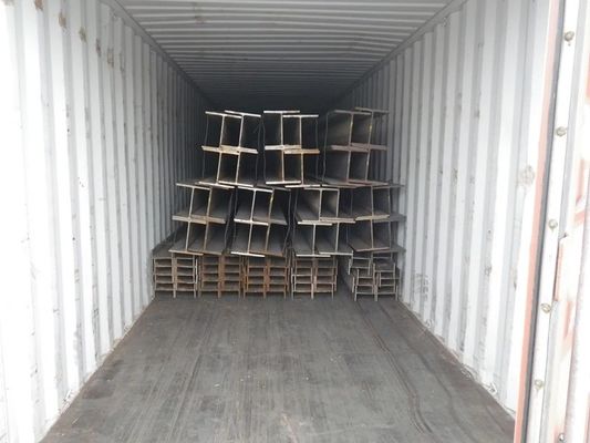 150 * 75 * 5 * 7 мм ASTM A36 Железная H-Сталь с допустимым давлением ± 1% и служба обработки декоиллинга