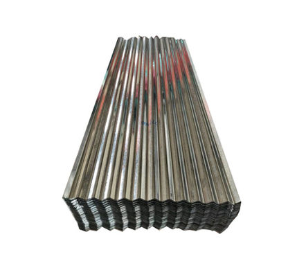 Сертификат SABS 28 Gauge 0,25 мм Горяче погруженный оцинкованный гофрированный стеклянный кровельный лист с пункционированием