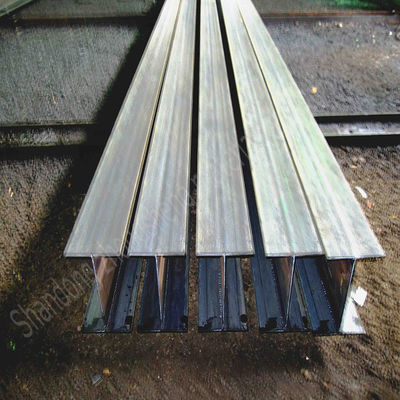 ASTM A36 150*75*5*7mm H-Beams с резкой методом горячего проката