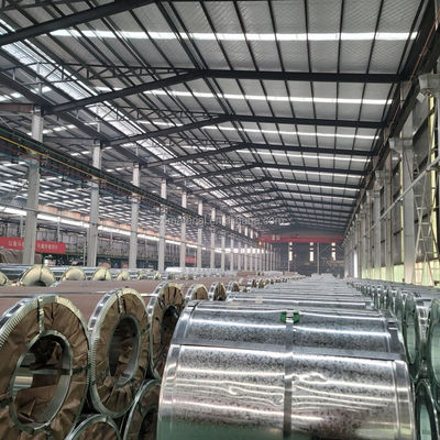 0.8mm G50 Z180GSM Регулярный Spangle Gi Metal Galvanized Steel Coil для Чили