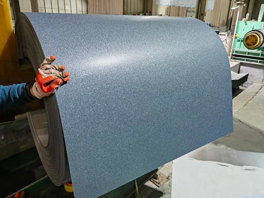 Z121-Z180 Покрытие 0,12-1,2 мм толщины цветные покрытые стальные катушки с рельефной складчатой поверхностью и сертификатом ISO