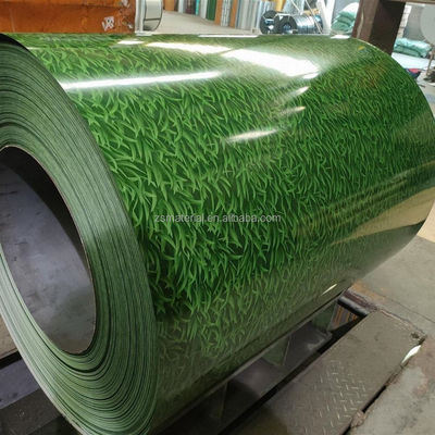 ASTM стандарт Z40-275 Ral Sgcc горячее оцинкованное Ppgi Ppgl предварительно окрашенная стальная катушка цветочный дизайн цвет оцинкованная катушка