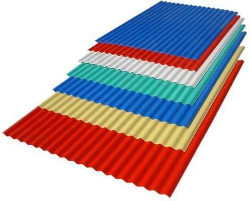 600-1100 мм Ширина полный жесткий трапец толщина 0,25 мм стальная плитка гофрированная сталь стандартная высота цвета крыши на лист