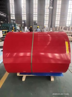 Двухцветный PPGI железный лист Z40 15/20 Предварительно окрашенная оцинкованная стальная катушка с услугой декоиллинга и шириной 600-1500 мм