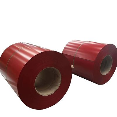 Ral Холодно прокатаная ASTM/JIS CGCC/Dx51d/Z275 Цветопокрытая PPGI/PPGL Предварительно окрашенная стальная катушка толщиной 0,25-0,8 мм