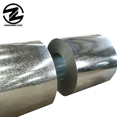 Горяче погруженная цинковая стальная катушка с 30-275 г/м2 цинковым покрытием и гарантированным 0,48*1000 мм Размер Big Spangel DX51D 80 g