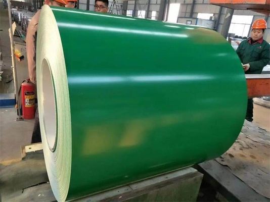 0.5 мм PPGI катушки прямой поставки белого цвета предварительно окрашенная стальная катушка для изготовления досок RAL Green Tolerance ±1%