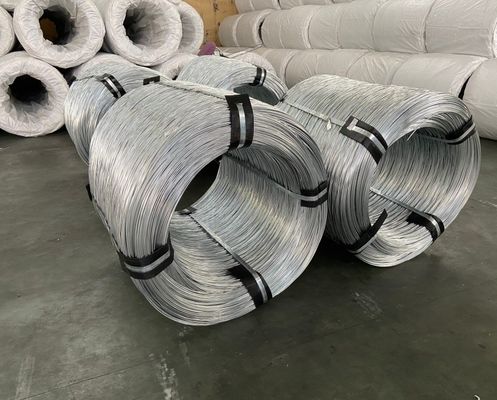 ASTM Standard Hot Dip Galvanized Low Carbon Steel Wire Coils Поставка катушек из низкоуглеродистой стали класса Q195/Q235/SAE1006/SAE1008