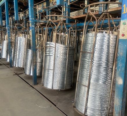 ASTM Standard Hot Dip Galvanized Low Carbon Steel Wire Coils Поставка катушек из низкоуглеродистой стали класса Q195/Q235/SAE1006/SAE1008