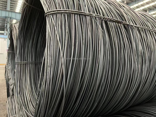 ASTM Standard Q195 MS низкоуглеродистый стальной проволочный стержень для изготовления ногтей 5,5 мм 6,5 мм 8 мм проволока Q195/Q235/SAE1006-1008