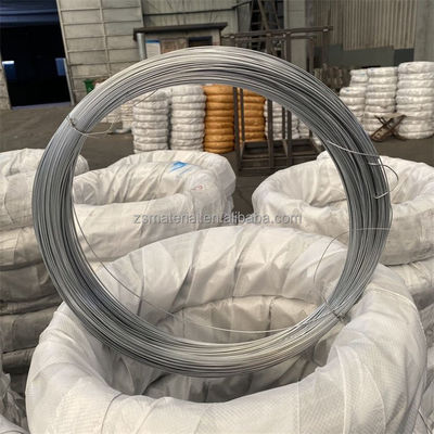 Q195/Q235/SAE1006-1008 Углеродный горячеокачанный оцинкованный яркий стальной провод с индивидуальной обработкой