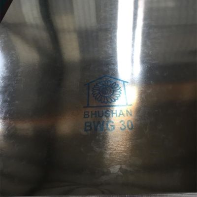 Оцинкованная мягкая стальная плита Размер 100x60x0.4 Покрытие Z121-Z180 Степень DX51D Z/SGCC/DC01 Z/DC51D Z