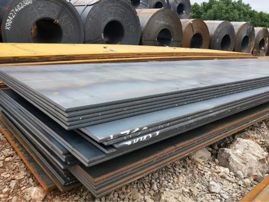 ASTM/AISI/SGCC/CGCC/TDC51DZM/TDC52DTS350GD/TS550GD/DX51D Z Q195-q345 Высокое количество S235jr горячо прокатанная плита из углеродистой стали