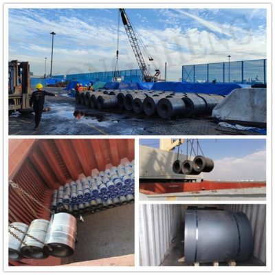 Q195 Q215 Q235 Q255 Q275 Q355 Ss400 Кожа пропускает углеродную катушку Slit Hrc горячо прокатаная катушка из углеродистой стали с контейнерной пластиной