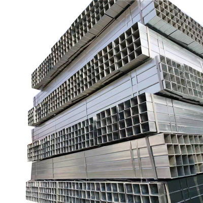 Сертификат ISO9001 80x80x25м Полая трубка с гальванической трубкой с аксессуарами 50 x 50 квадратный пропуск для кожи Да