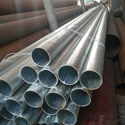 Форма круглого сечения ASTM A106 Sch 40 ERW GI Зацинкованные стальные трубы с допусками ± 1%