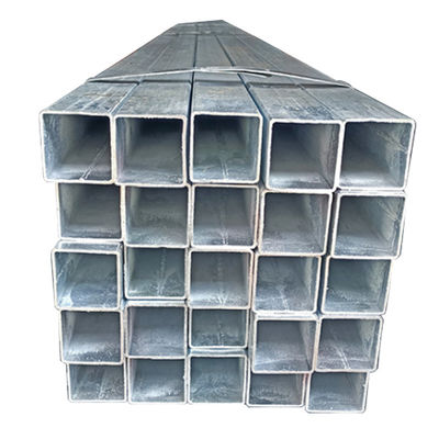50 x 50 квадратных оцинкованных стальных труб 100 x 100 x 4 мм ASTM BS GI Счет по фактическому весу