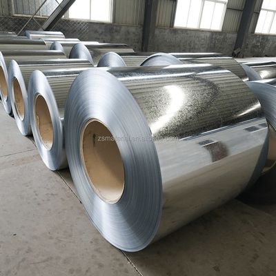 Покрытие Z181-Z275 Цинковые покрытые стальные катушки Z60 Гальванизированные стальные катушки холоднокатаные малыши Gi Цинковые покрытия 20-275 г/м2
