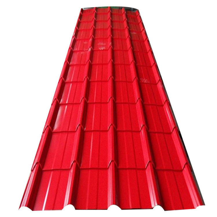 BS Standard Custom Corrugated Roof Sheet Red Color 32 Gauge Galvanized Color Coated Steel Roofing Sheet for Shed Benefit (Стандартизированный стандарт BS на заказ гофрированный кровельный лист красный цвет 32 калибра оцинкованный цветовой покрытый стальной кровельный лист для помещений для помещений для помещений для помещений)
