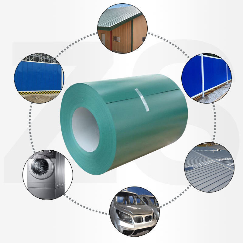 GI Steel Coil / PPGI / Color Coated Galvanized Steel Coil с сертификатом ROHS и шириной 100-1250 мм в требуемой ширине
